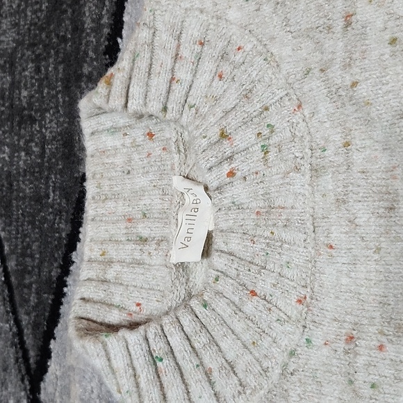 VANILLA BAY SPECKLED AZTEC DESIGN COUNTY WARM & COZY SWEATER - Picture 2 of 13